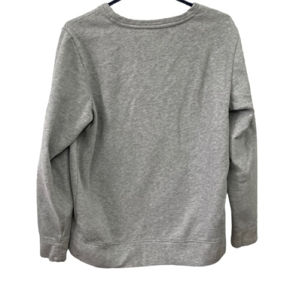 Calvin Klein monogram logo crewneck sweatshirt grey size S - Picture 4 of 6